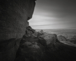 Carving, Cow and Calf Rocks Ilkley Moor,(4x5 Pinhole)