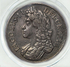 RARE KING JAMES THE II 1687 SILVER CROWN AU53 £1450.00