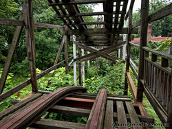 Abandoned Amusement Park | Roller Coaster Descent