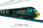 CLASS 255 | POWER CAR #43188 | NEWPORT CASTLE | GREAT WESTERN RAILWAY