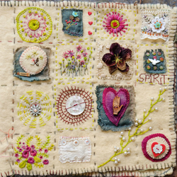 Art made on Vintage Blankets portfolio