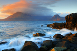 Evening light on the Cuillins, Elgol, Isle of Skye