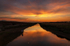 Sunset over Milford - 1