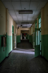 Central Junior High School (Chambersburg, PA) | Hallway Shadows