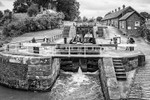 Operating the locks, near Bunbury