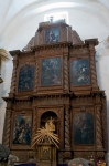 Santiago Apóstol, nave Nuestra Señora del Rosario retablo