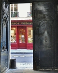 Paris through a door