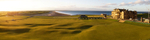 St Andrews Old Course 18th green fairway R  A and beach 130 X 34 inche