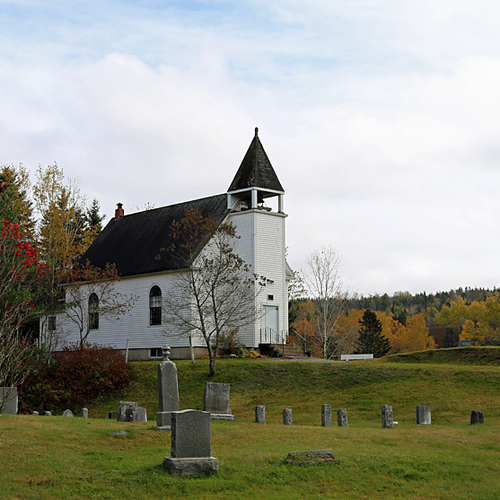 St. Barnabas Church & Cemetery located in  Barnesville, New Brunswick.
