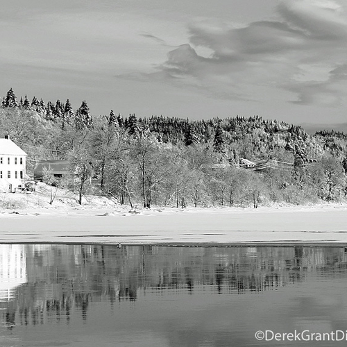 The Kennebecasis river @ Reeds Point, Kings County, NB, Canada