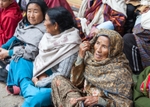 Spectaors at the Jakar Tsechu Festival