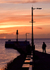 Fishermen and Photographers at sunrise Looe