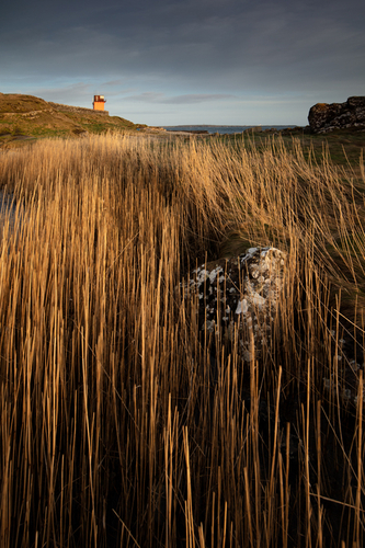 A shot from the small reed bed at Scarlett looking toward the old coastguard station. A shot I've tried numerous time…
