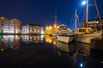 Gloucester Docks Moonlight