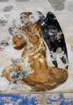 San Andrés, SW posa, vault mural, Passion Angel