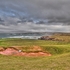 looking down on the 3rd hole curit island golf course