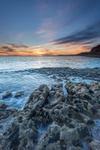 Osmington Mills, March Sunset.