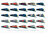 CLASS 43 LIVERY POSTER PRINT (ARTWORKS 026 to 050)