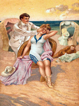 Victorian Beach Scene 48