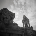 Lion and Spire, Salts Mill