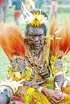 Tribeswoman - E. Highlands, Papua New Guinea