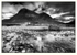 The House under Buachaille Etive Mor - Glencoe BW