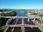 JL - 25.6.24 156xxx  2N24 Newcastle - Nunthorpe, High Level Bridge