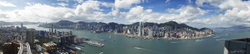 KMPAN-49 (wider) Hong Kong Island from the  ICC in the morning