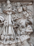 Façade, right portal relief detail, Ship of The Church