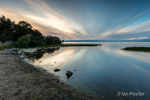 Skyscape at Bayshore, Lough Neagh, County Armagh, N.Ireland.
