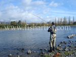Hooked up on the Tongariro.