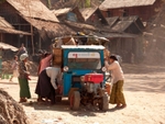Typical Burma village transport