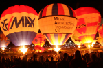 Bristol landscape_Bristol Balloon Fiesta night glow _B037_Ian Wade