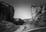 Entrance to the Cow and Calf Quarry