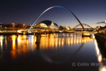 Millenium Bridge and Gateshead Sage. Ref 1125