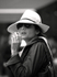 Italian Girl Smoking Monocrome 08632