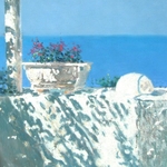 sunny balcony