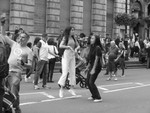 Jump (b&w)