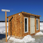 A Very Cool Place Name Renforth Ice Fishing Shack Canada