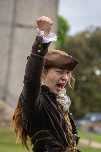 Dick Turpin at Hedingham Castle