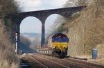 22.2.10 - 66250 6K05 Carlisle - Crewe, Newbiggin