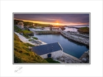2020-301C Sunset at Ballintoy Harbour Co Antrim