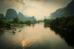 Sunset in Yangshuo