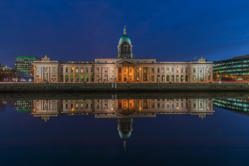 Custom House Reflection, Dublin