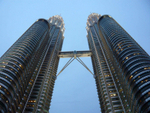 The Petronas Towers and Sky Bridge