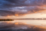 Stormy sky at Sunset