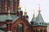 Close view of Uspenski Cathedral, Helsinki