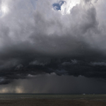 Whitstable Bay shelf cloud