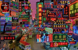 Neon Fantasy #6 Tung Choi Street, Mong Kok,Kowloon, Hong Kong