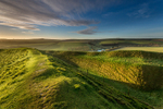 Maiden Castle Golden Hour, Dorset